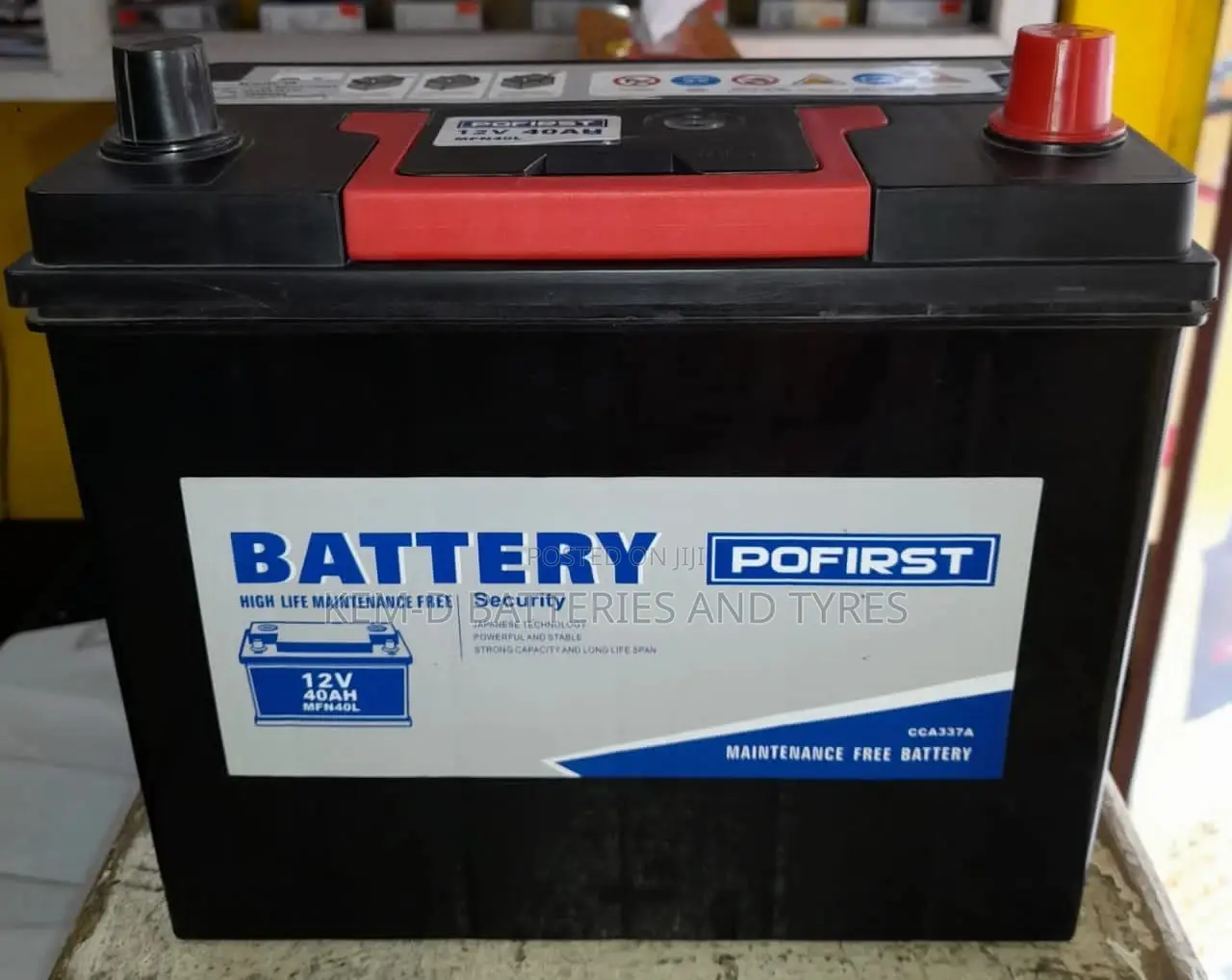 13 Plates Battery - Free Delivery