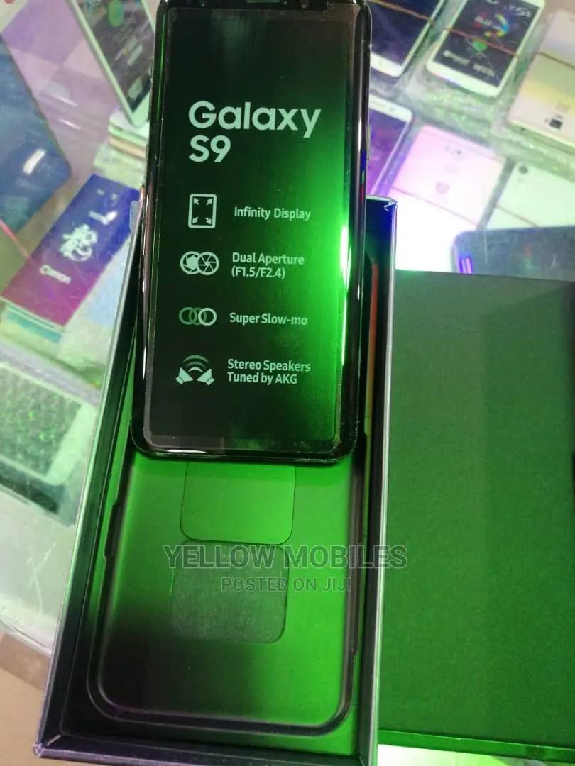 New Samsung Galaxy S9 64 GB Black