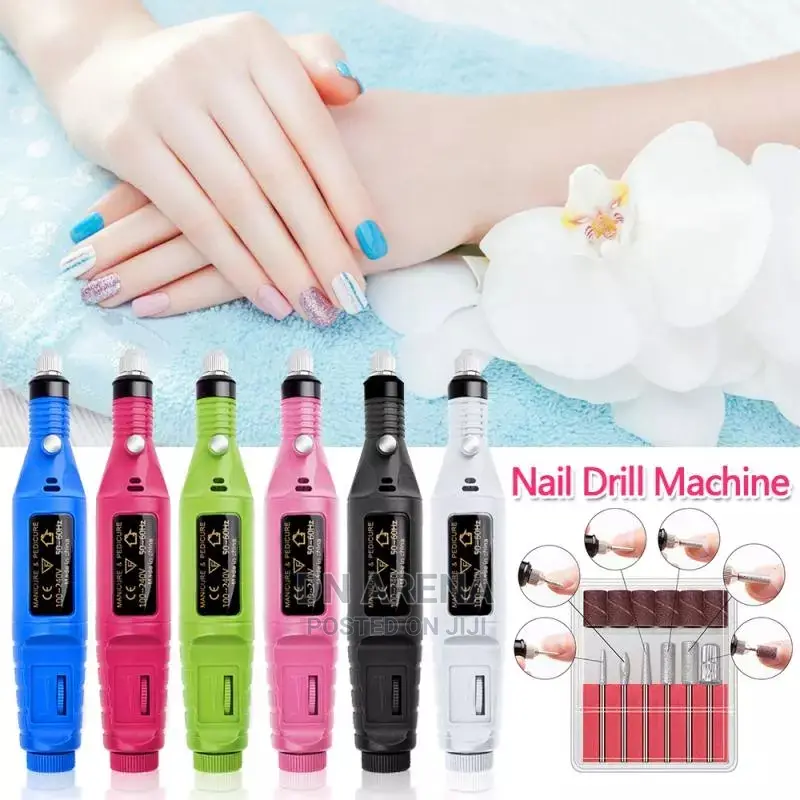 14pcs Grinding Nail Art Machine