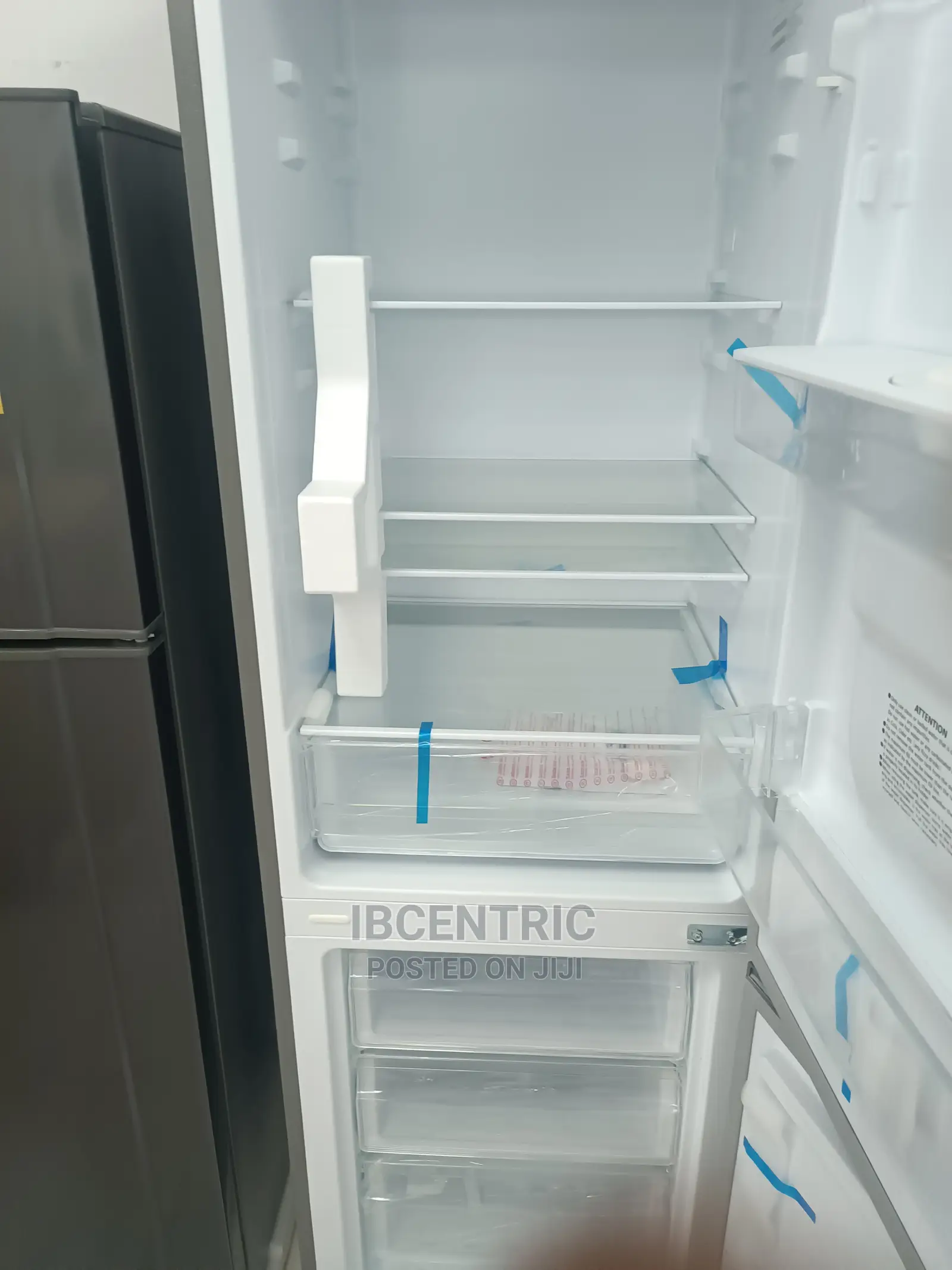 Chiq 385 Liters Bottom Freezer Double Door Refrigerator
