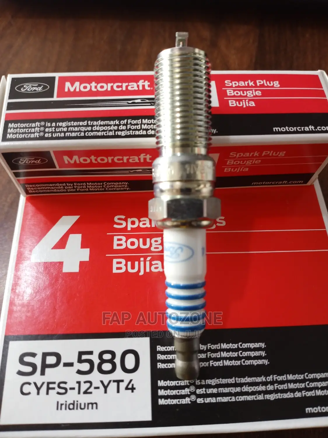 0284. Original Motorcraft Spark Plugs From Usa. Sp580