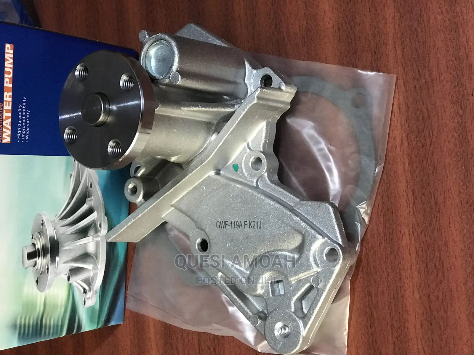 Ford Escape 2013 1.6l L4 Water Pump