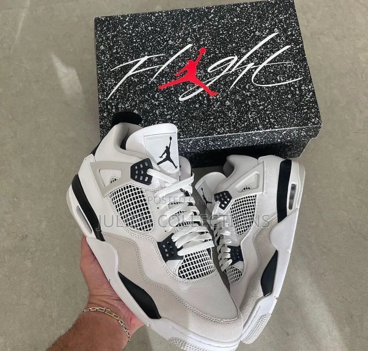 Jordan 4 Military Black