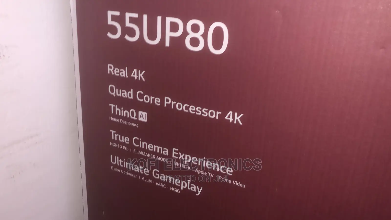 Brilliant Ai LG 55UP80003L LED 55 Ultra HD Webos 6.0 TV
