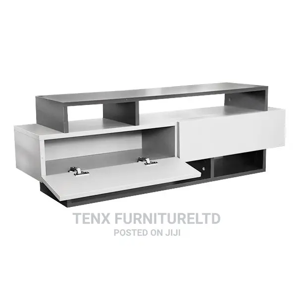 Tv Stand (Closed /Open Door Compartments)