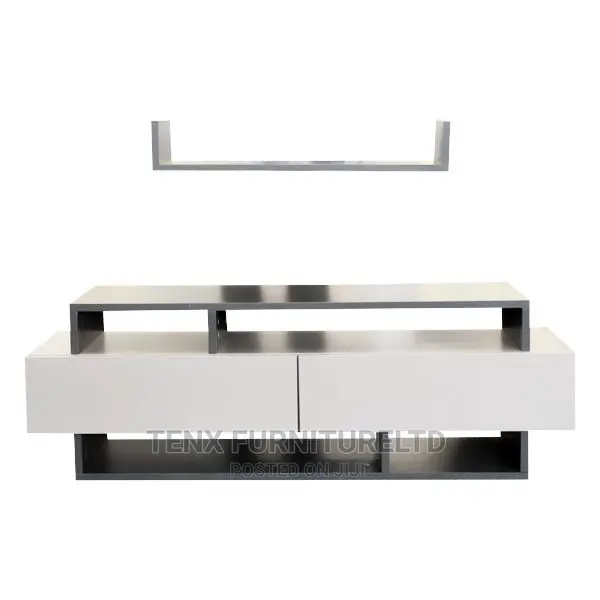 Tv Stand (Closed /Open Door Compartments)