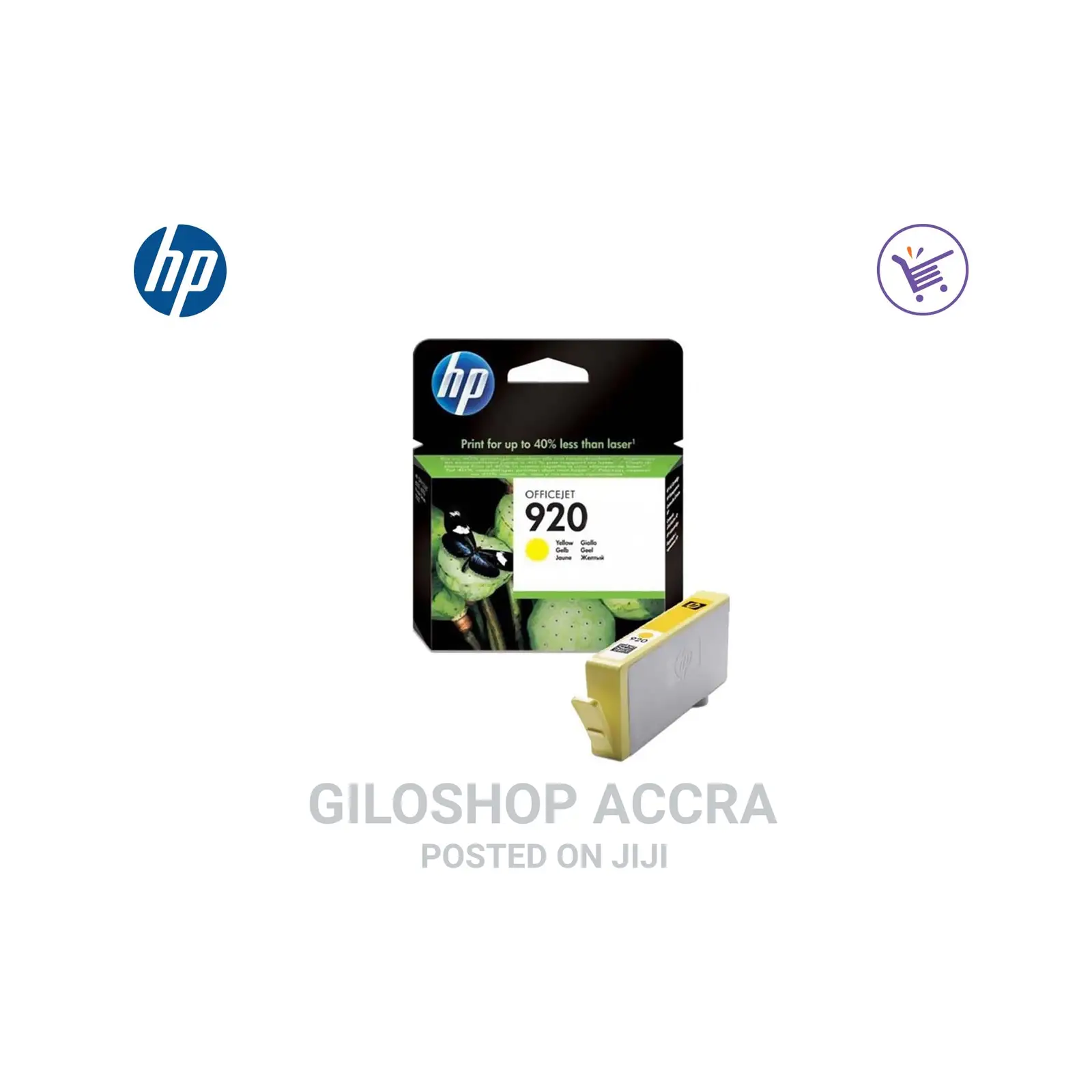 Hp 920 Yellow Original Ink Cartridge