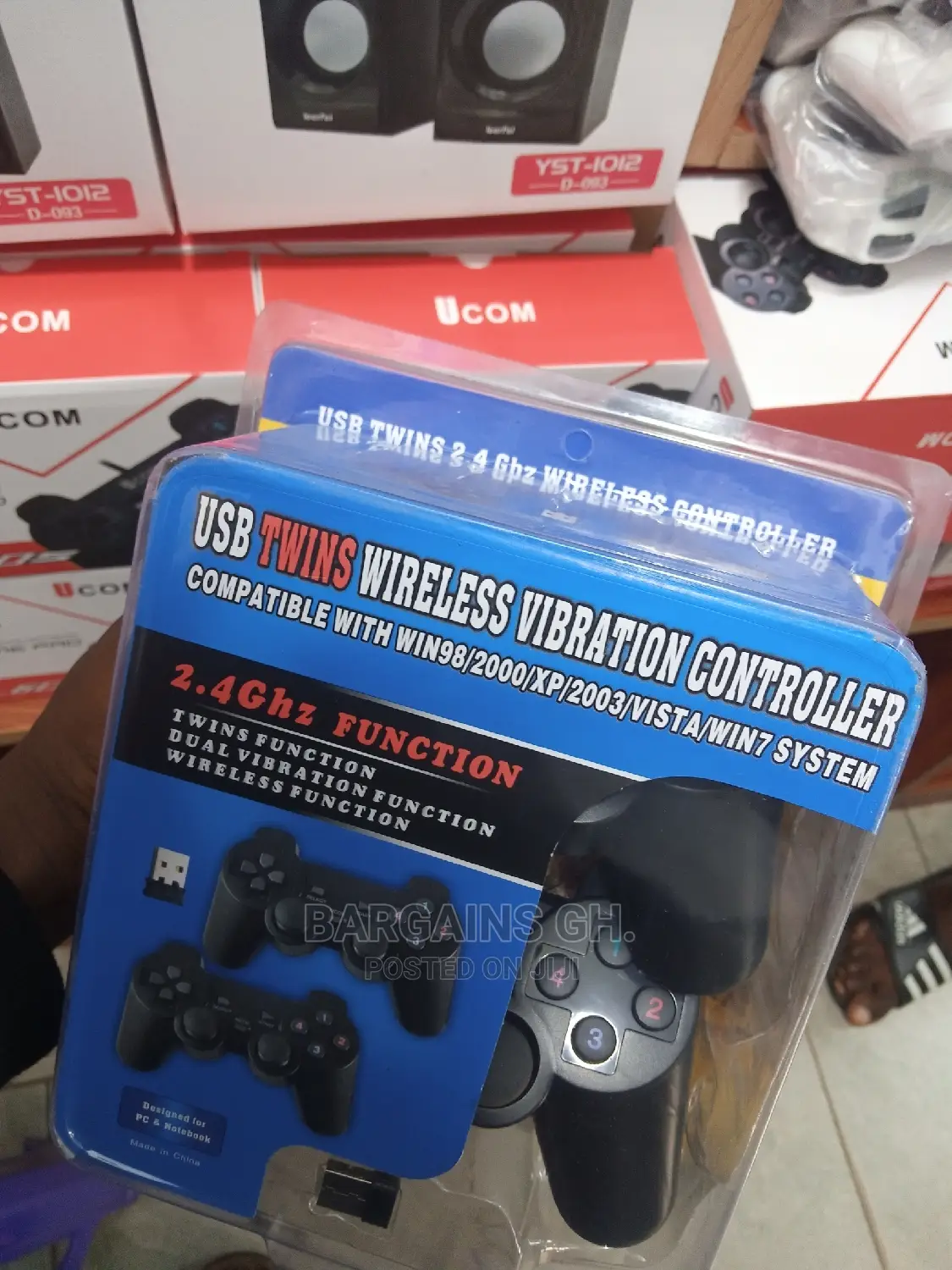 Wireless USB Controller for Computer (2 in 1)
