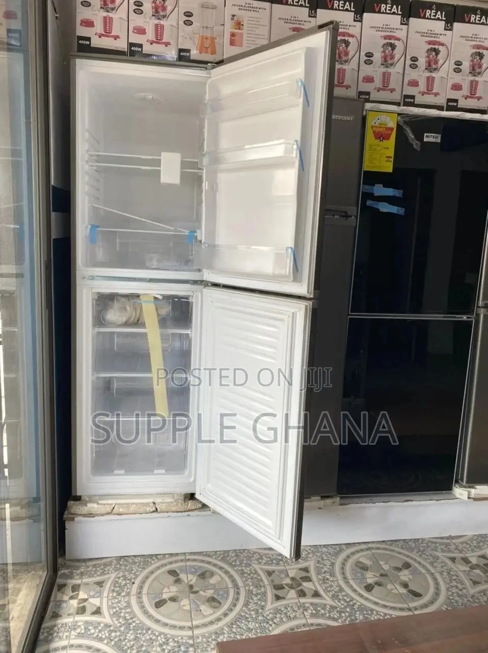 Fridge #$ New Roch 290 Bottom Freezer Double Fridge