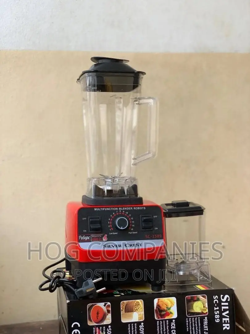 4500w Hi-Powered 2 in 1 Double Jar Silvercrest Blender