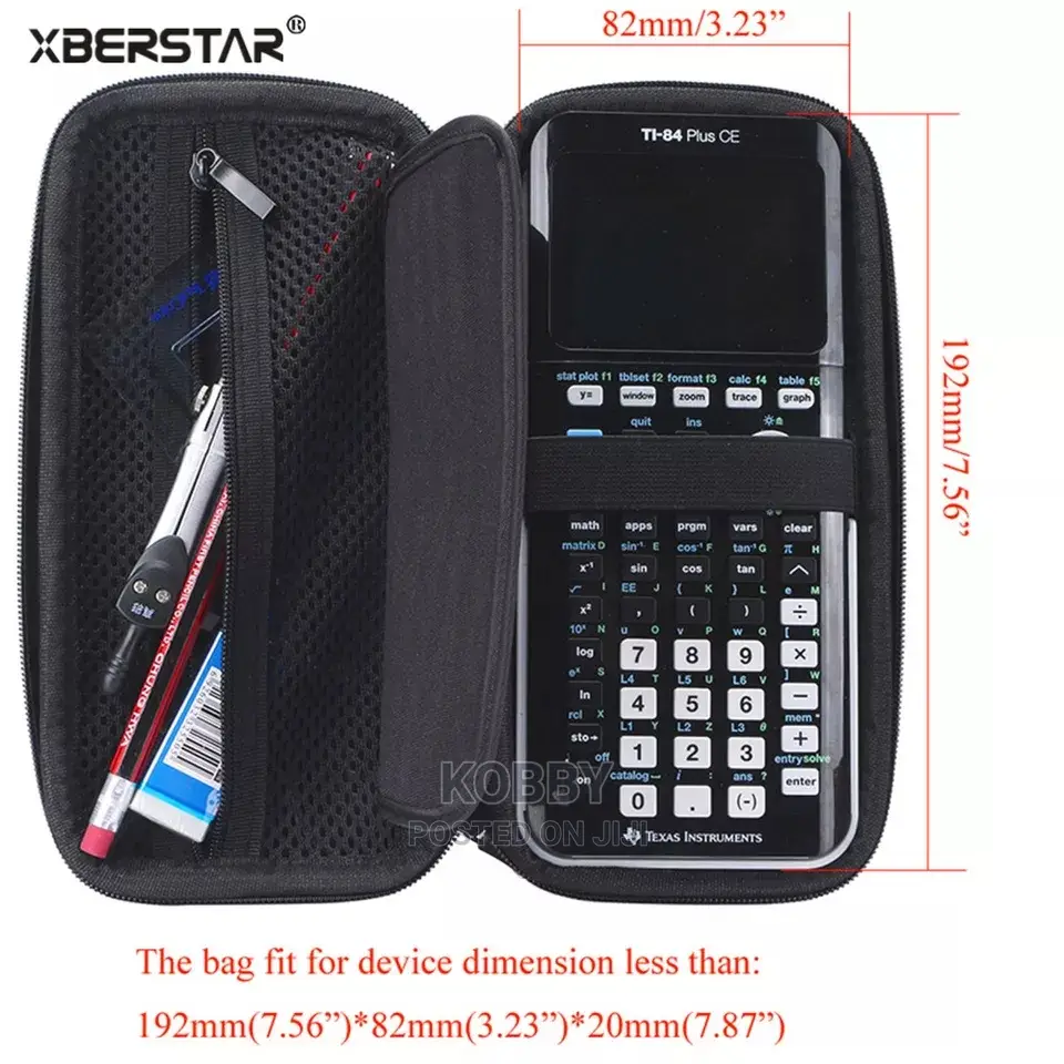Hard Shockproof Storage Travel Case for Texas Instruments
