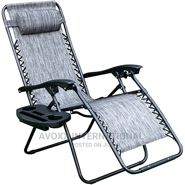 WEGO Gravity Chair, Lawn Chair Folding Recliner Lounge Chair