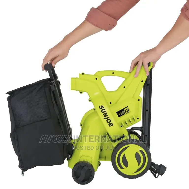 Sun Joe SBJ807E 2-In-1 Electric Vacuum + Mulcher,13A,10.6gal