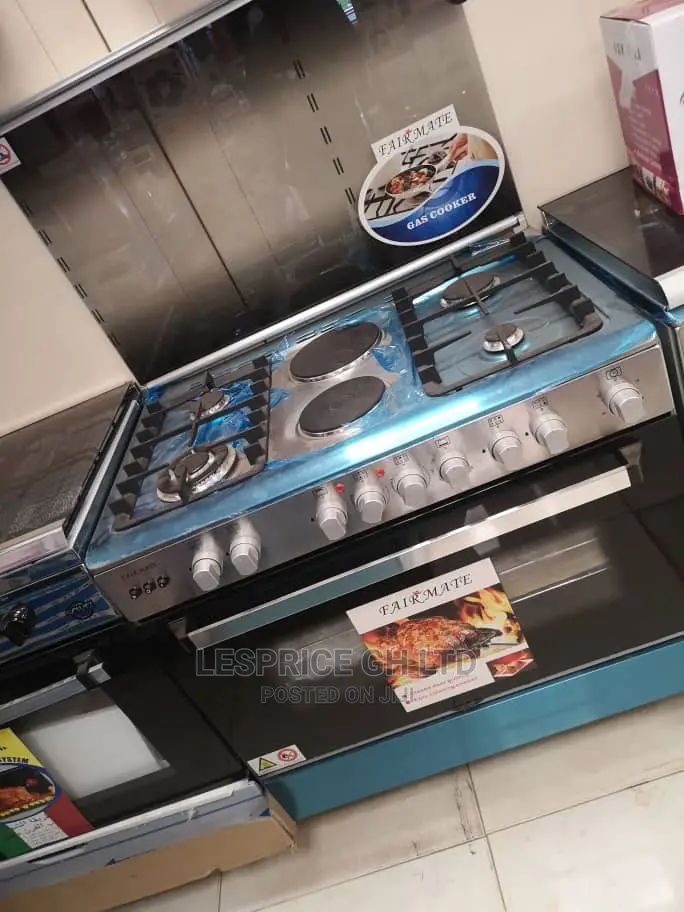 Excellent Fairmate 2electric With 4burners Gas Cooker
