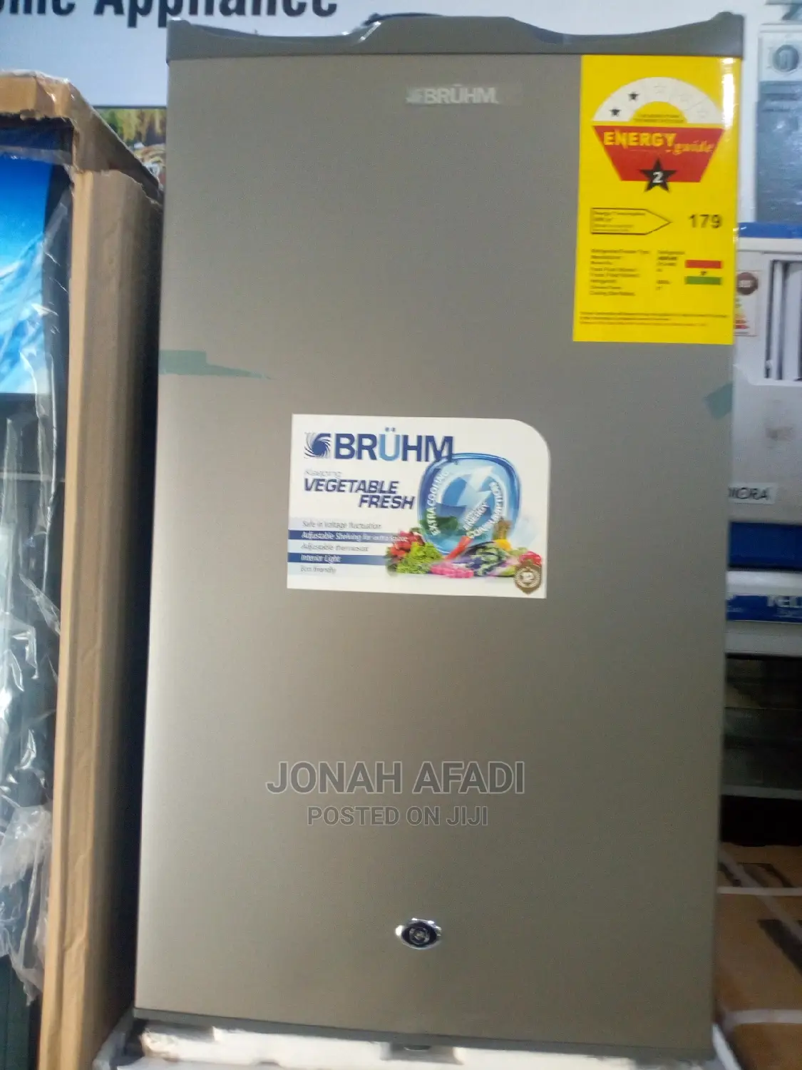 Bruhm Table Top Refrigerator (Brs-081fmdw) – 85l