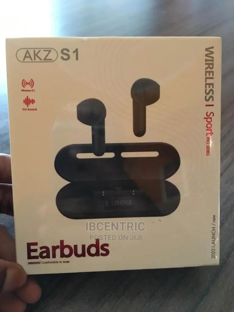 AKZ S1 Wireless Sports Pro Series Earbuds