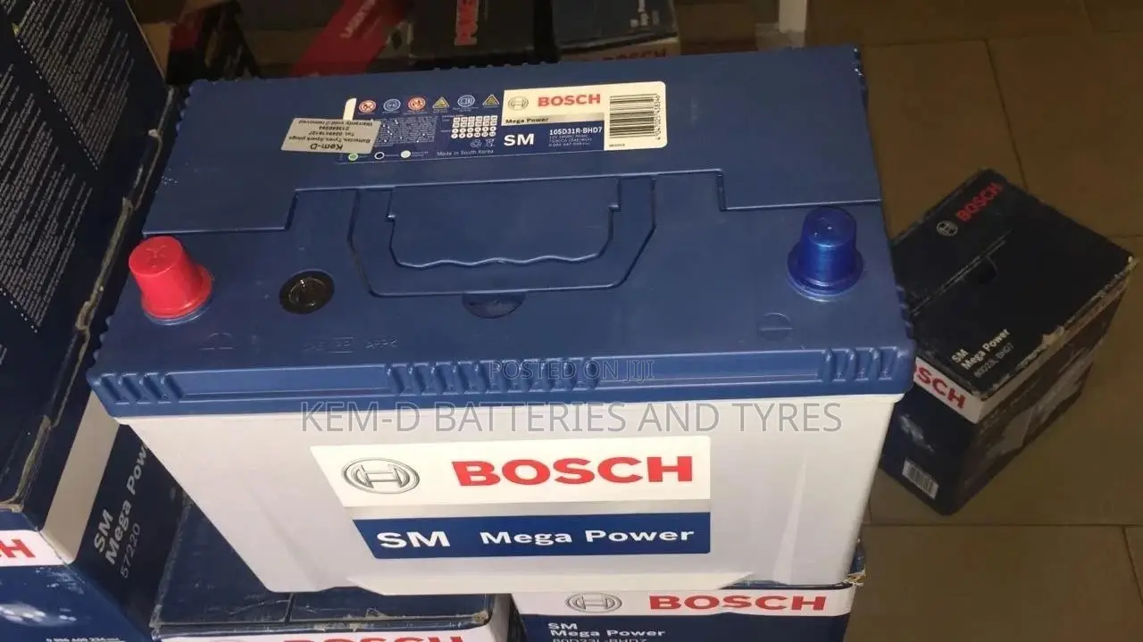 Bosch 17 Plates Car Batteries - 12volts 90ah