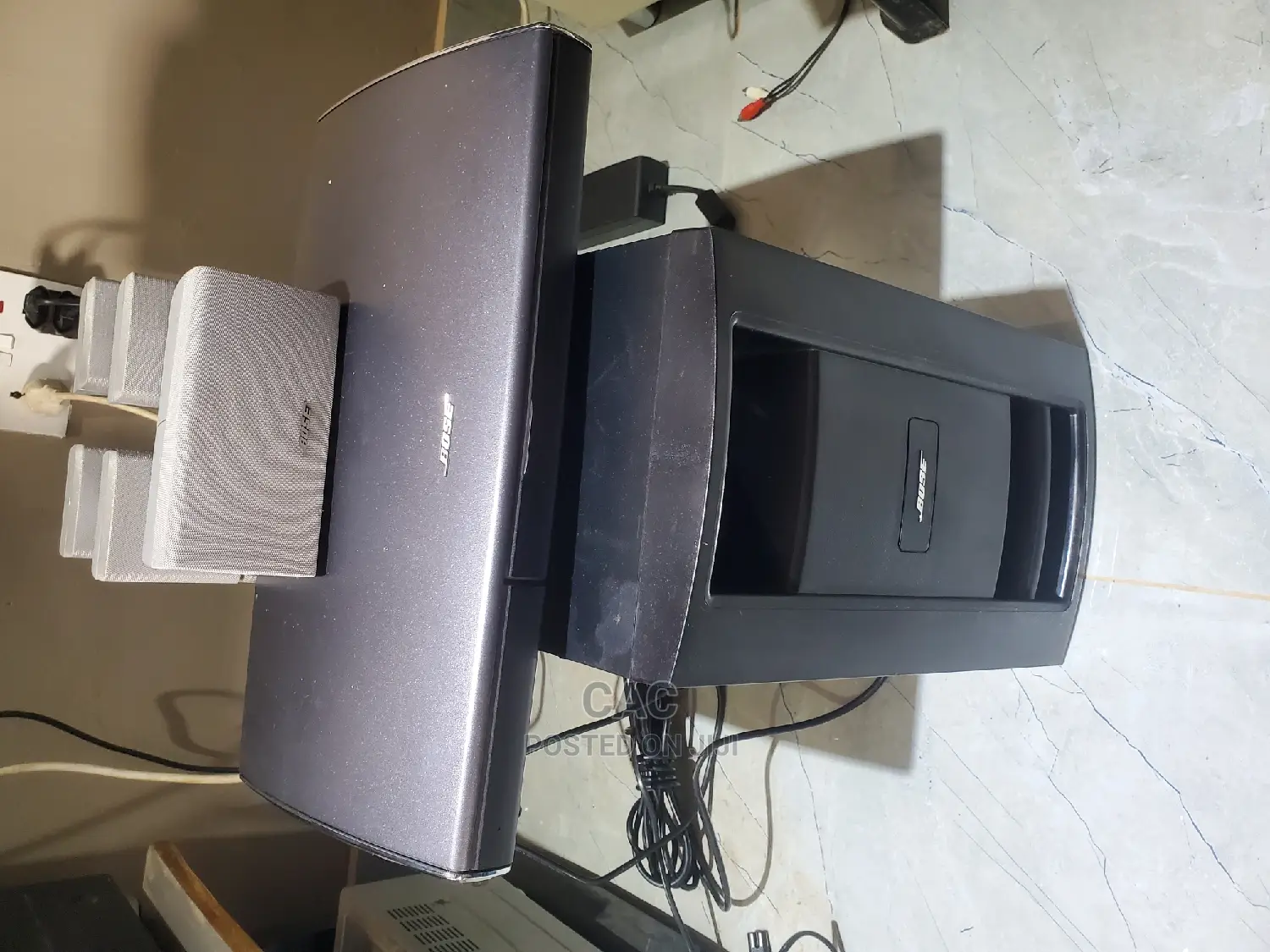 Bose Lifestyle V35 With 5 Bose Cube Surrounds