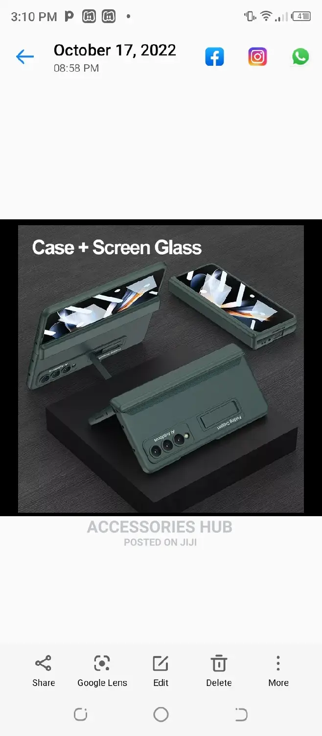 Z Fold 4 360 All-Inclusive Magnetic Hinge Case.