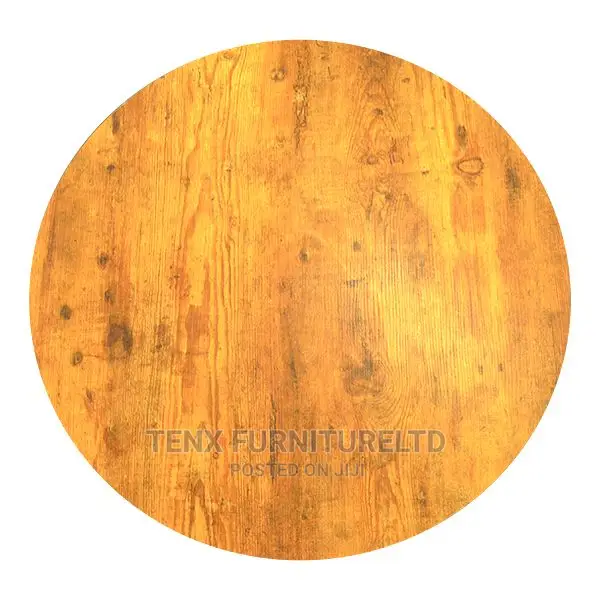 Coffee Table (Round Top)With Metal Base