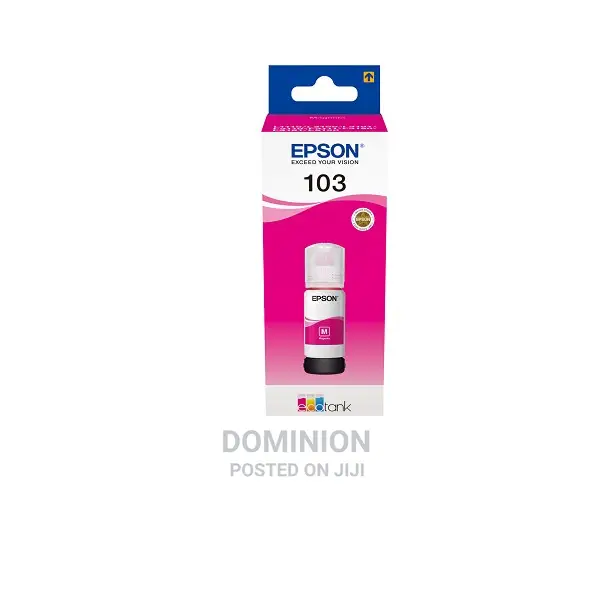 Epson 103 Magenta Original Ink Bottle (C13t00s34a) 65ml