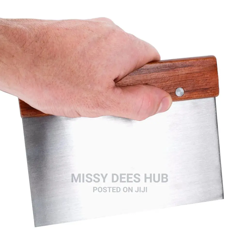 Stainless Steel Dough Cutter / Scraper.