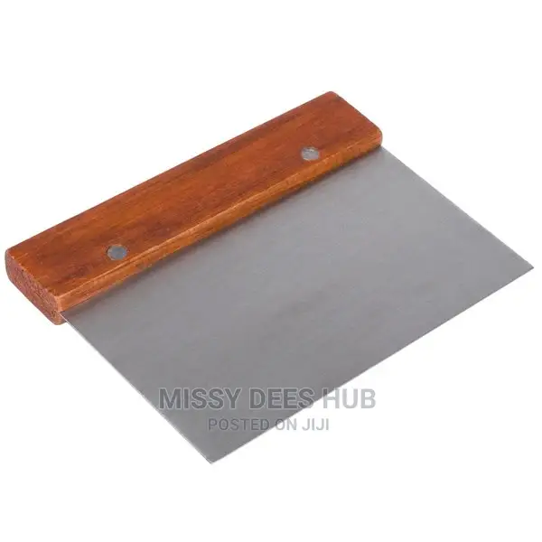 Stainless Steel Dough Cutter / Scraper.