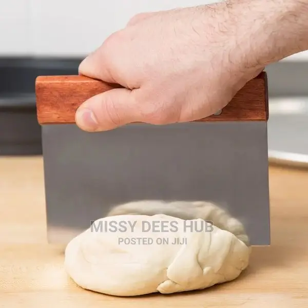Stainless Steel Dough Cutter / Scraper.