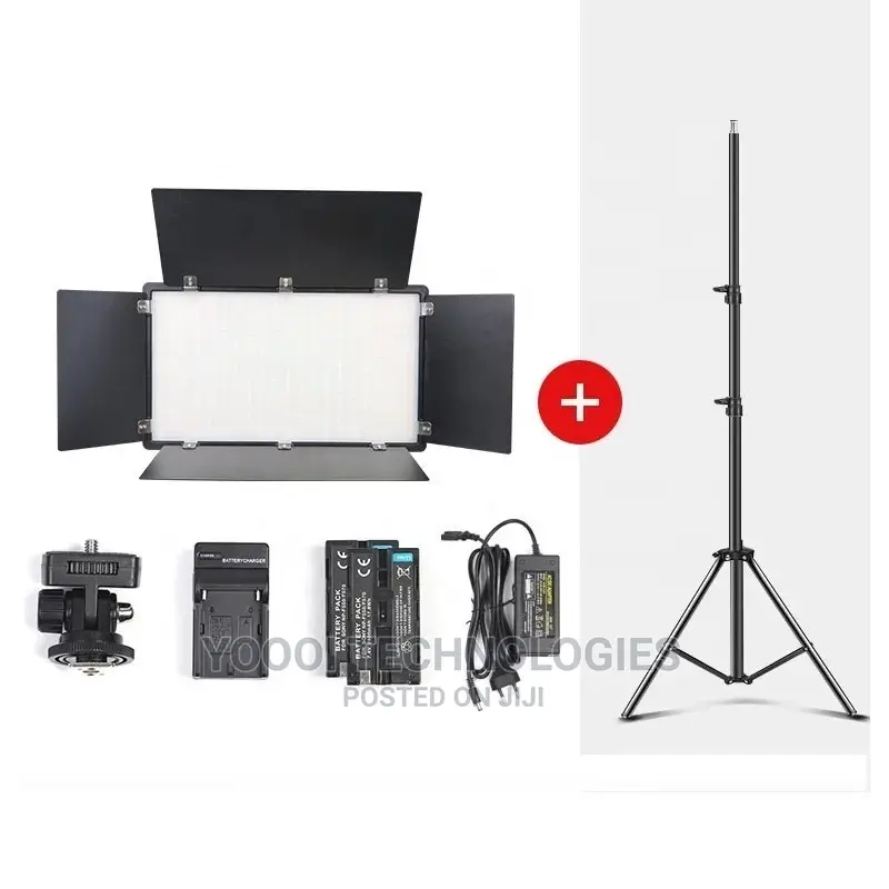 50w U800 Studio Led Light With Batteries,Charger and Stand