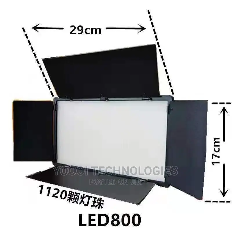 50w U800 Studio Led Light With Batteries,Charger and Stand