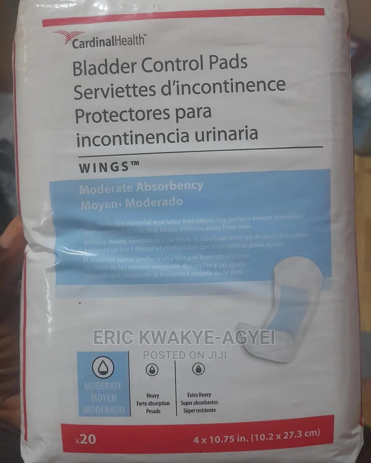 Wings Bladder Control Pads