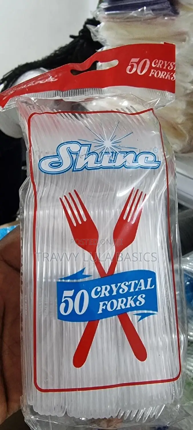 Crystal Spoons and Forks