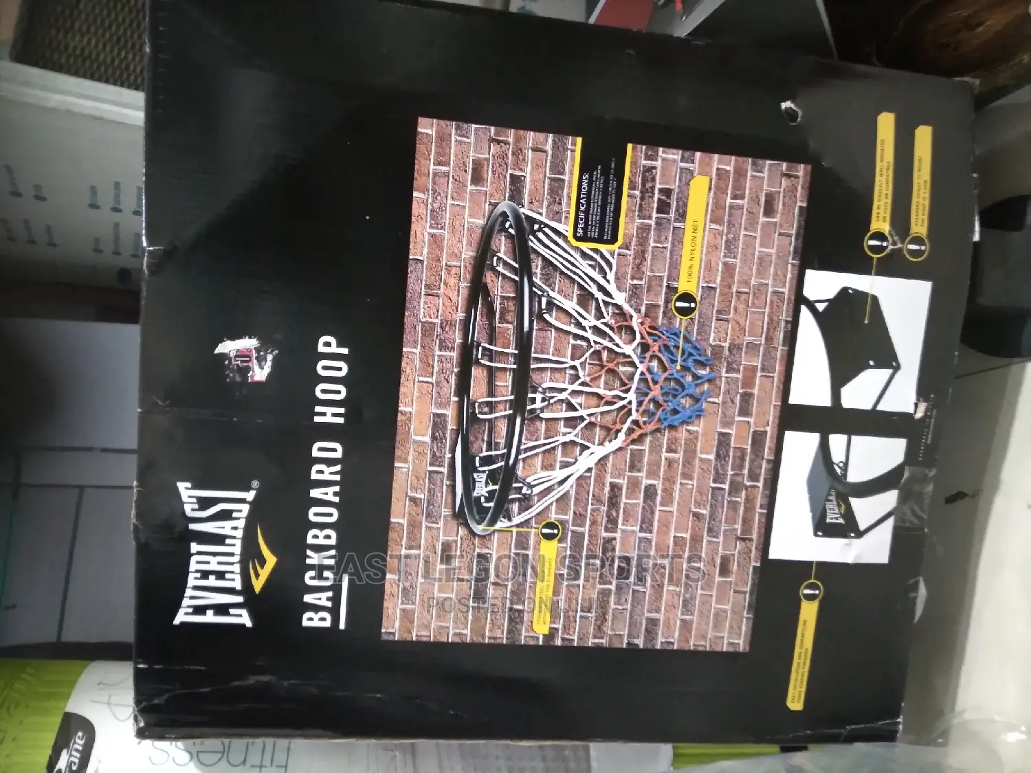 Everlast Wall Mounted Basketball Hoop