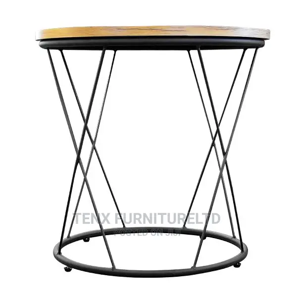 End Table With Metal Legs (Shades)