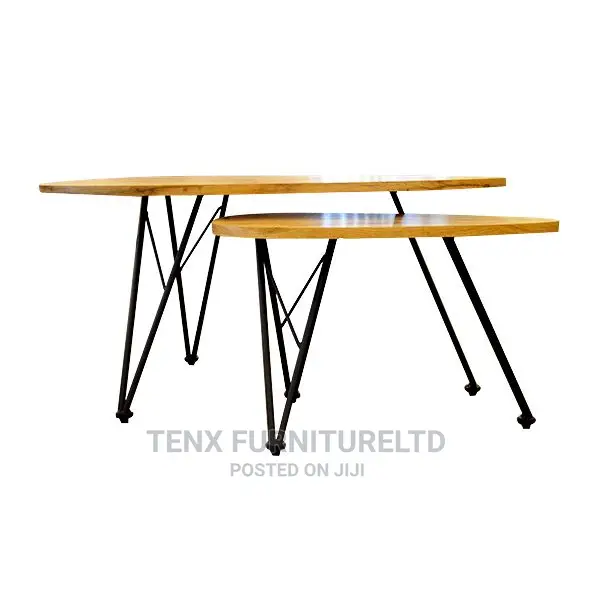 Nesting Table (Metal Base ) 2pcs