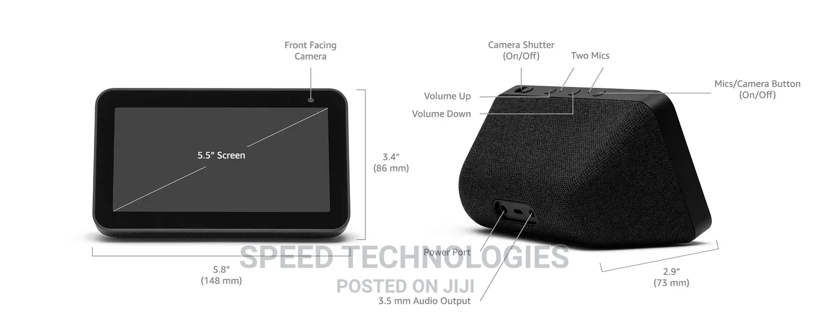 Echo Show 5 3rd Gen.