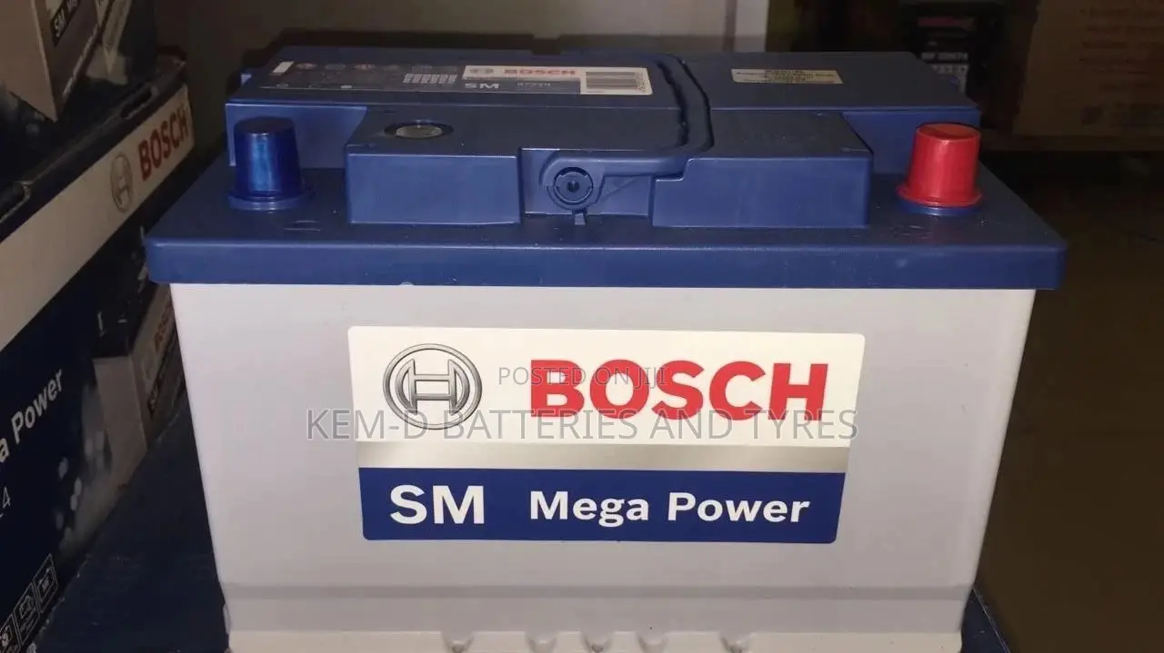 15 Plates Bosch Car Battery+ Free Delivery