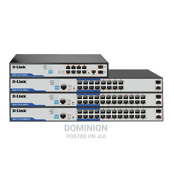 D-Link DGS-F1210-18ps-E 18-Port Gigabit Smart Managed Poe+ S