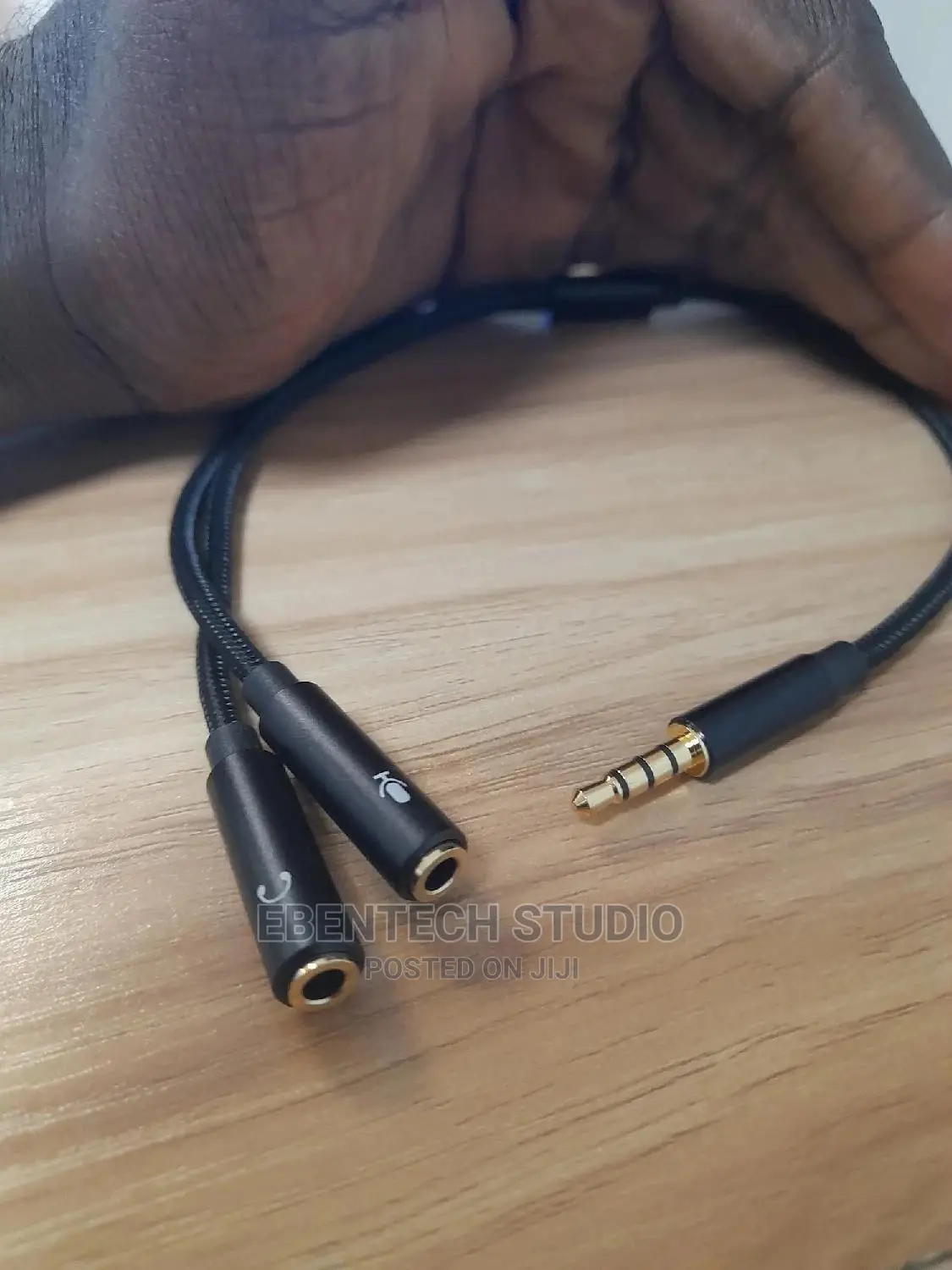 Headset Splitter 3.5mm Mini Jack to Mic and Speaker Quality