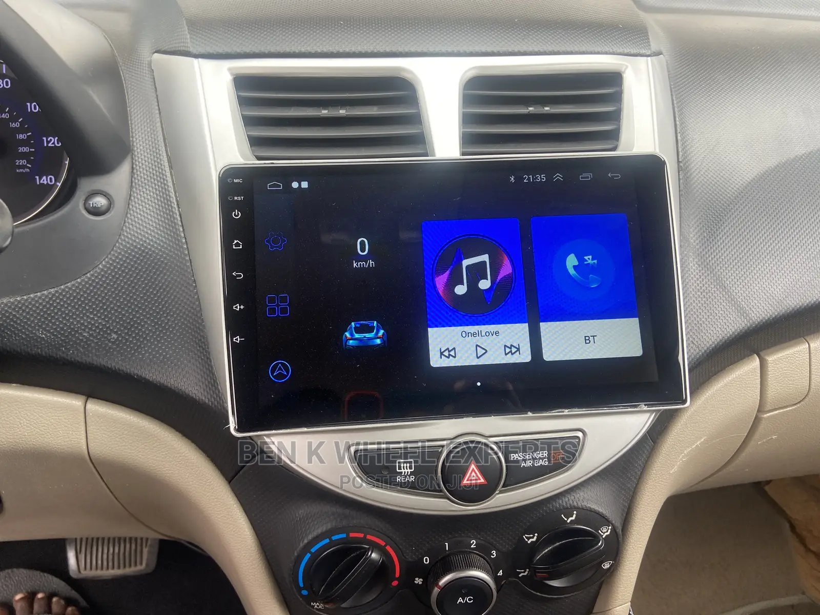Hyundai Accent Android Screen 2016