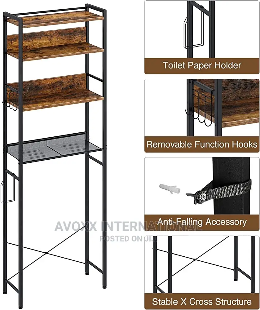 Rolanstar Bathroom Storage Rack