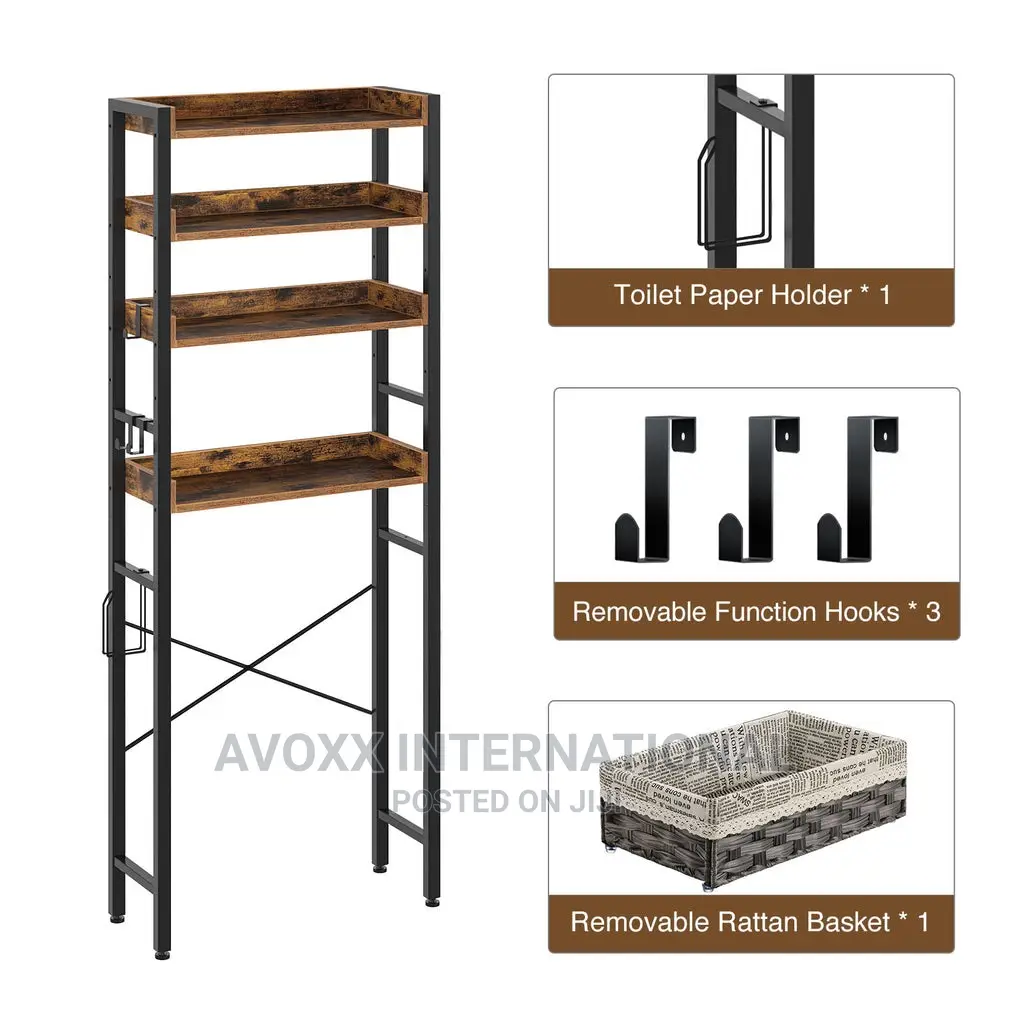Rolanstar Bathroom Storage Rack