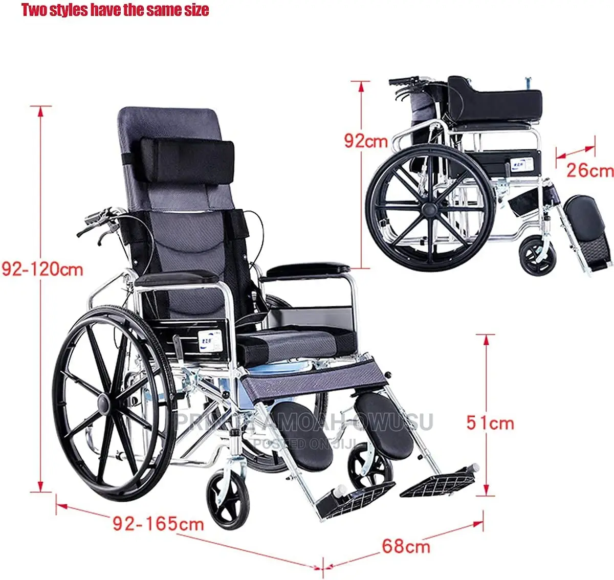 Wheel Chair With Recliner