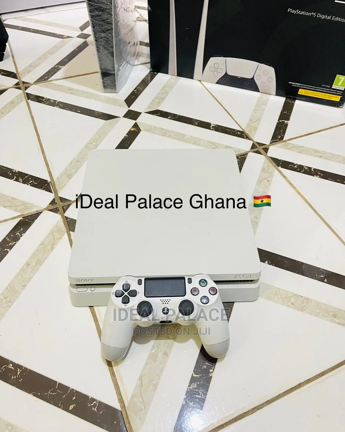 Limited White PS4 Slim With Games