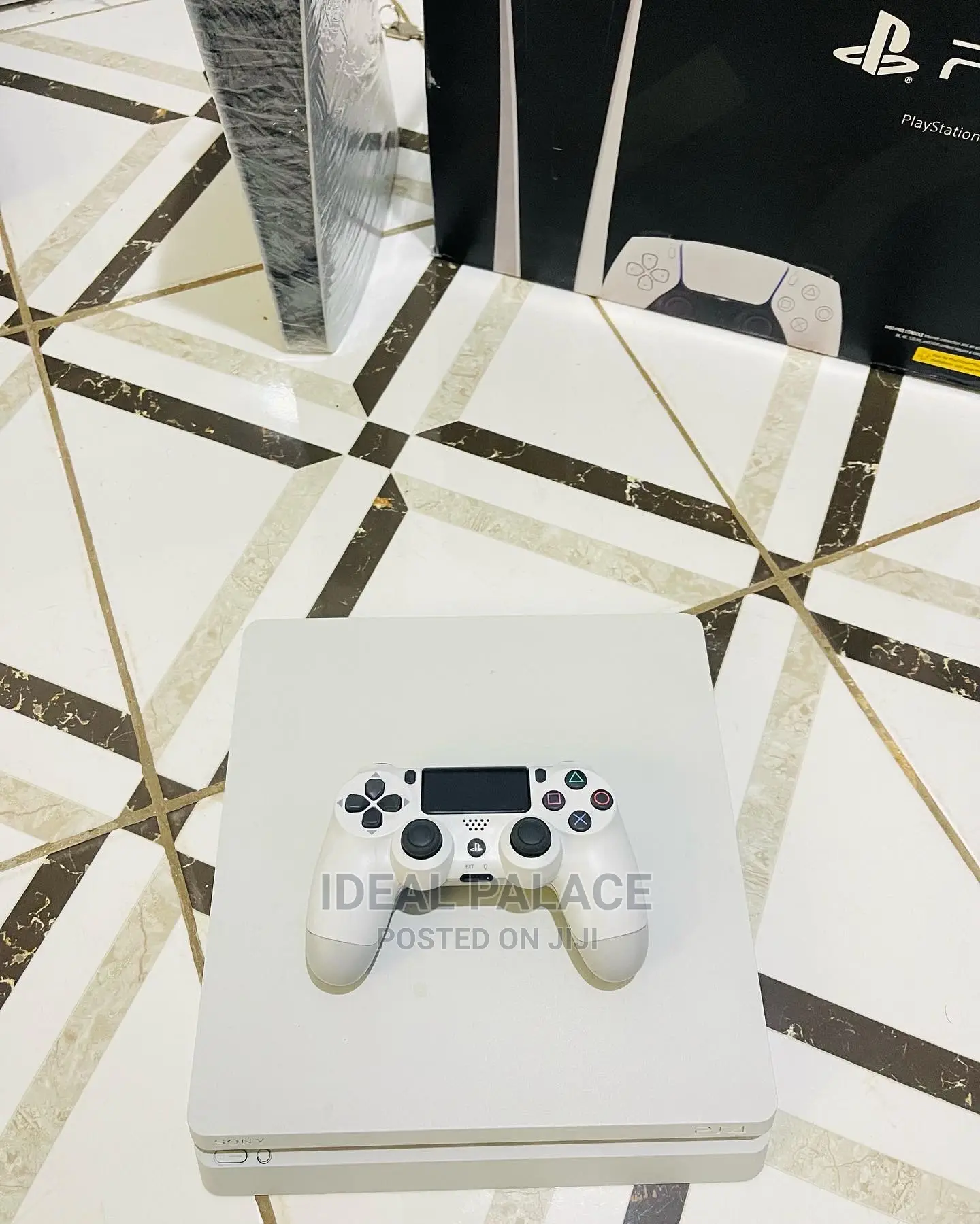 Limited White PS4 Slim With Games