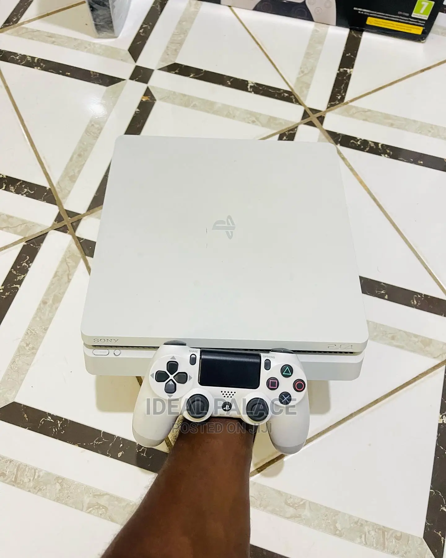 Limited White PS4 Slim With Games
