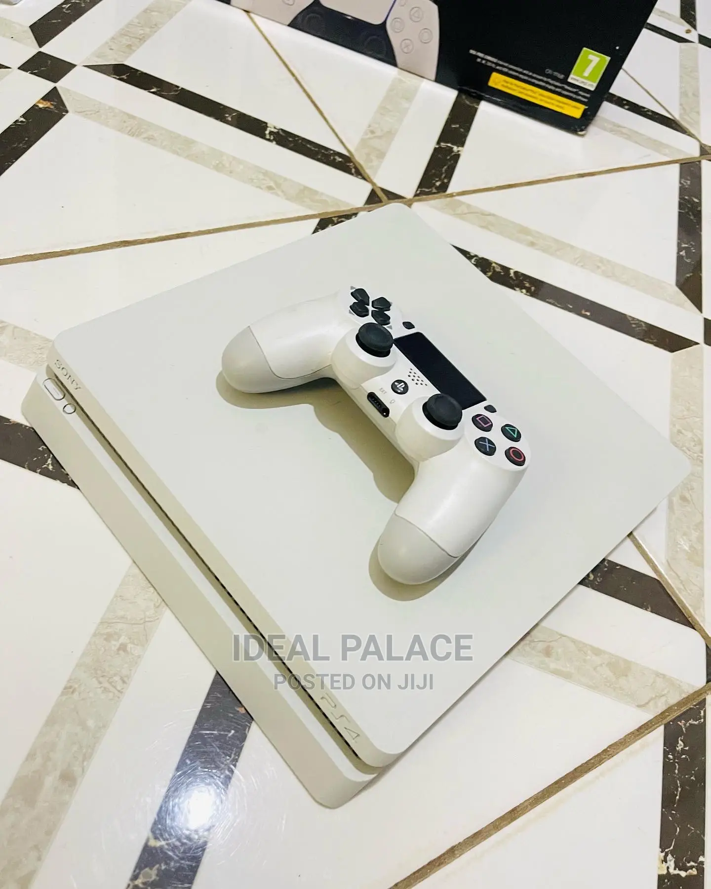Limited White PS4 Slim With Games