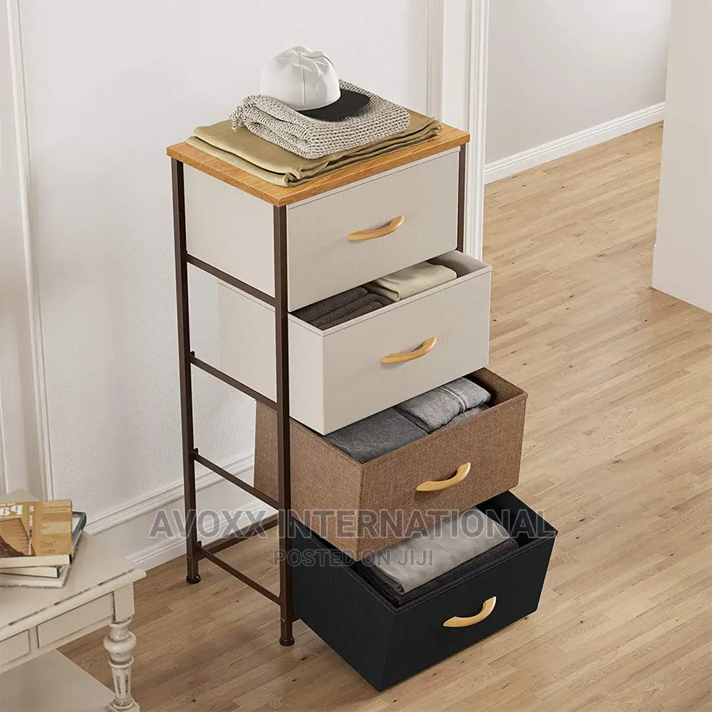 Cubiker Storage Tower With 4 Drawers