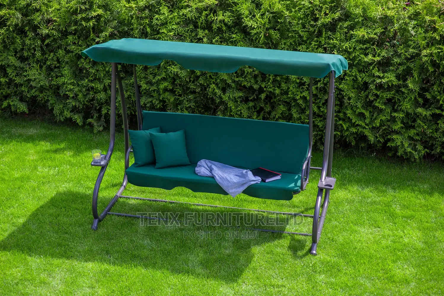 Garden Swing Sofa Rocking Chair With a Canopy,