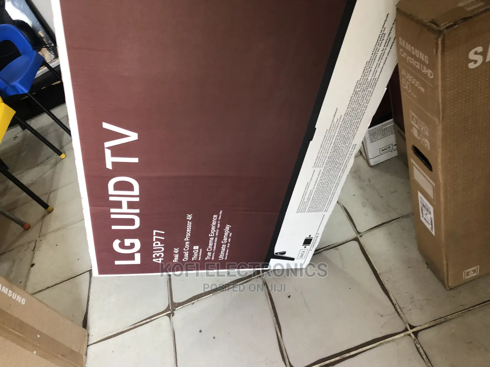 LG 43inch Smart UHD LED Digital Satellite TV+Magic Remote